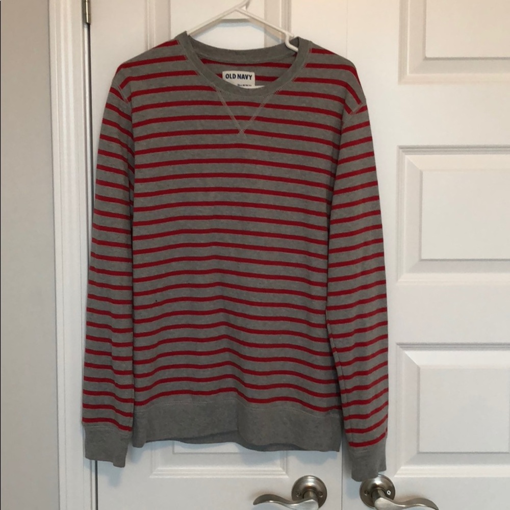 MENS STRIPED SWEATSHIRT